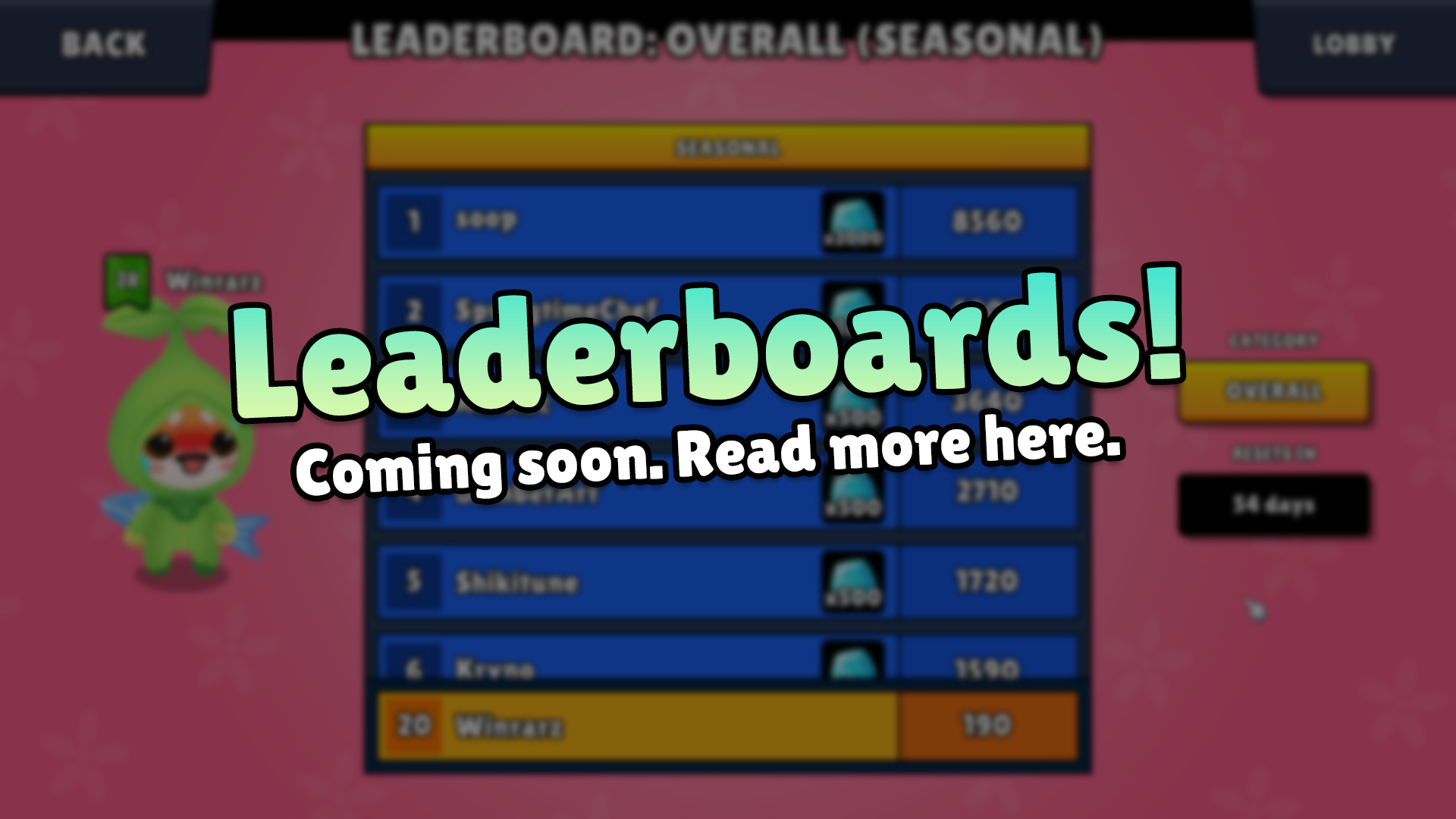 Leaderboards are coming to Bombergrounds: Battle Royale! Are you